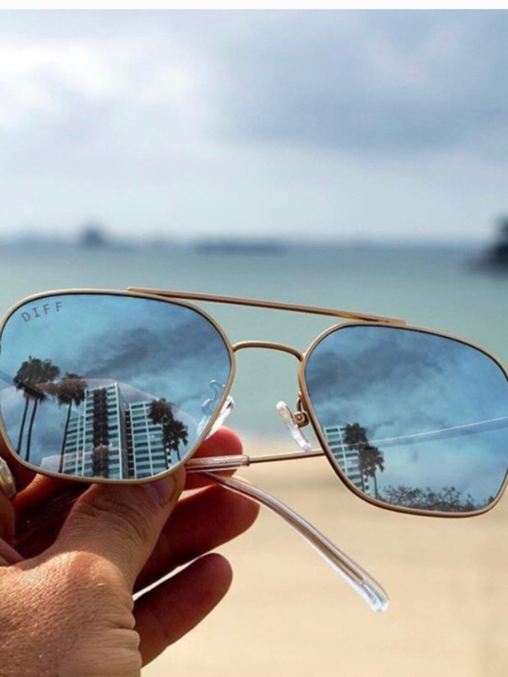diff eyewear ace aviators